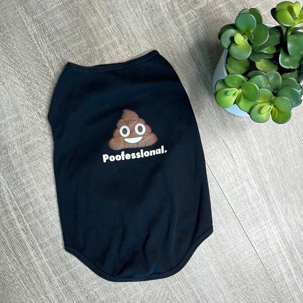 THE WORTHY DOG ‘Poofessional’ Black Outfit